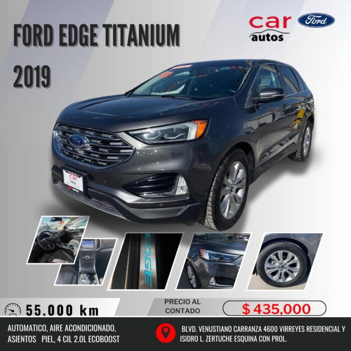 Ford Edge Titanium 2019 Imagen de la galería