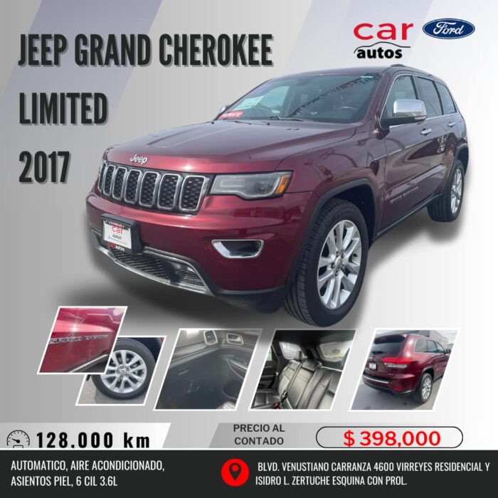 JEEP GRAND CHEROKEE LIMITED 2017 Imagen de la galería