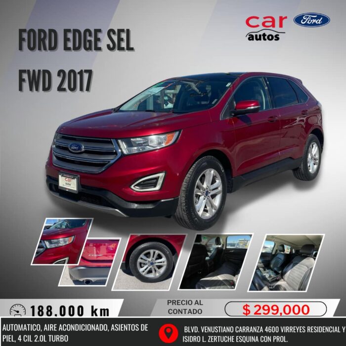 FORD EDGE SEL FWD 2017 Imagen de la galería