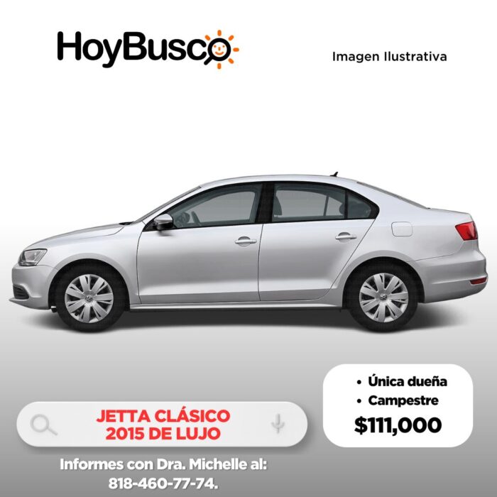 Se vende Jetta Clásico 2015 Imagen de la galería