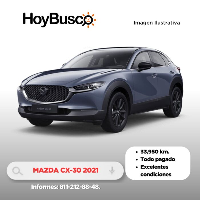 En venta Mazda cx-30 2021. Imagen de la galería